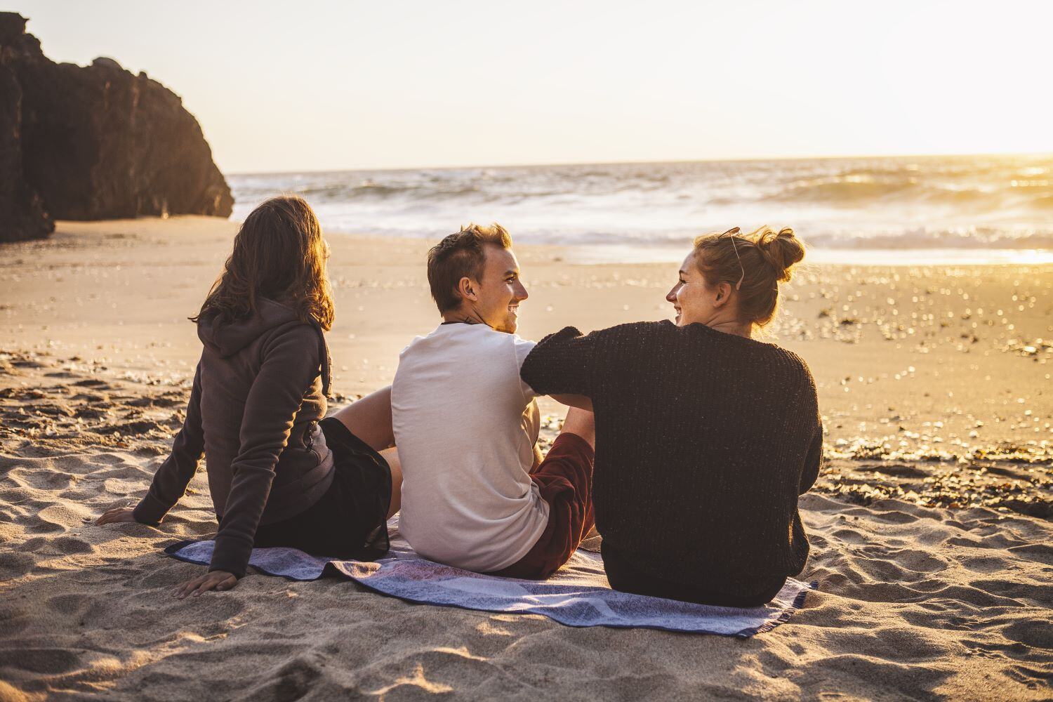 aifs-personen-freunde-strand-usa